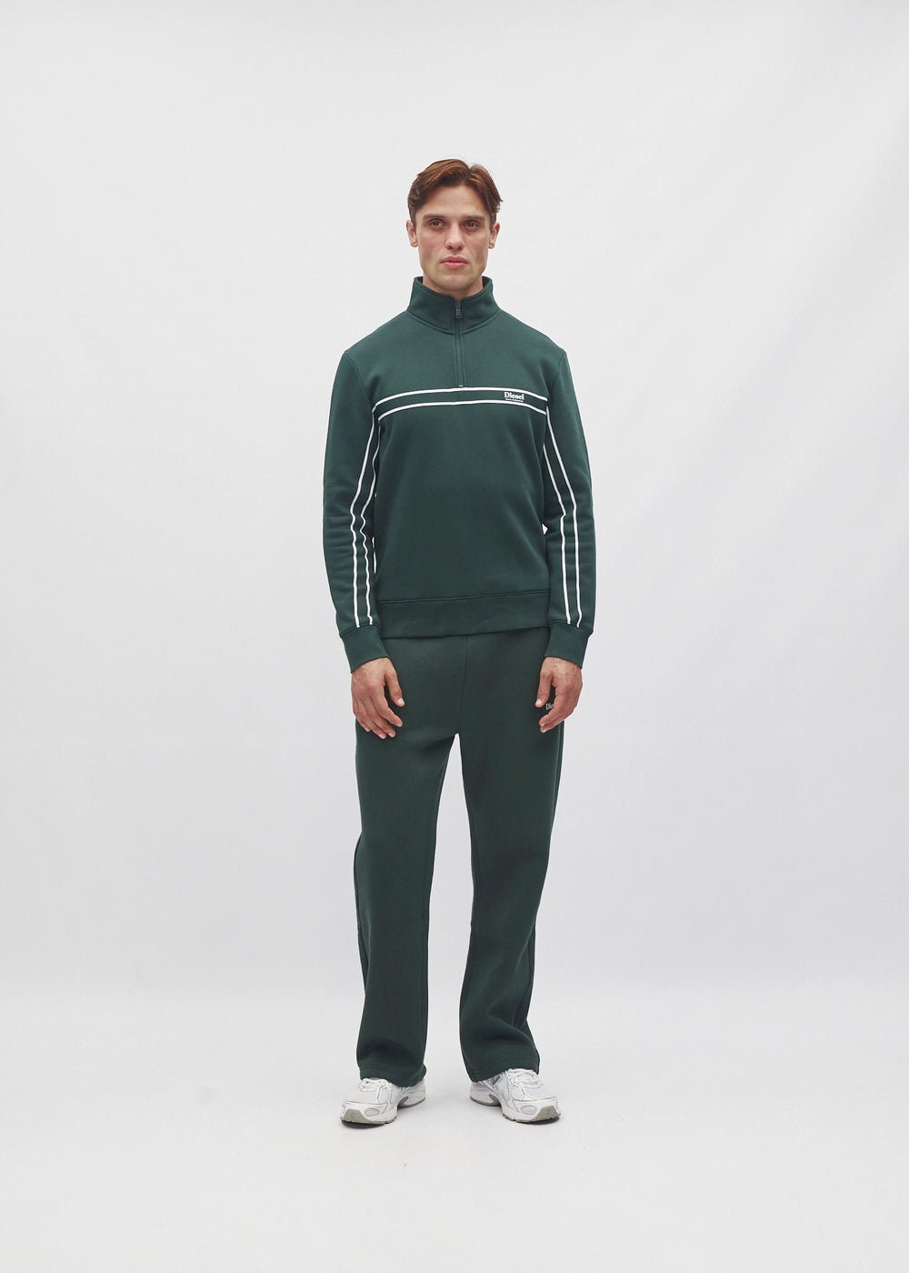 Willis Half Zip Paddle Green
