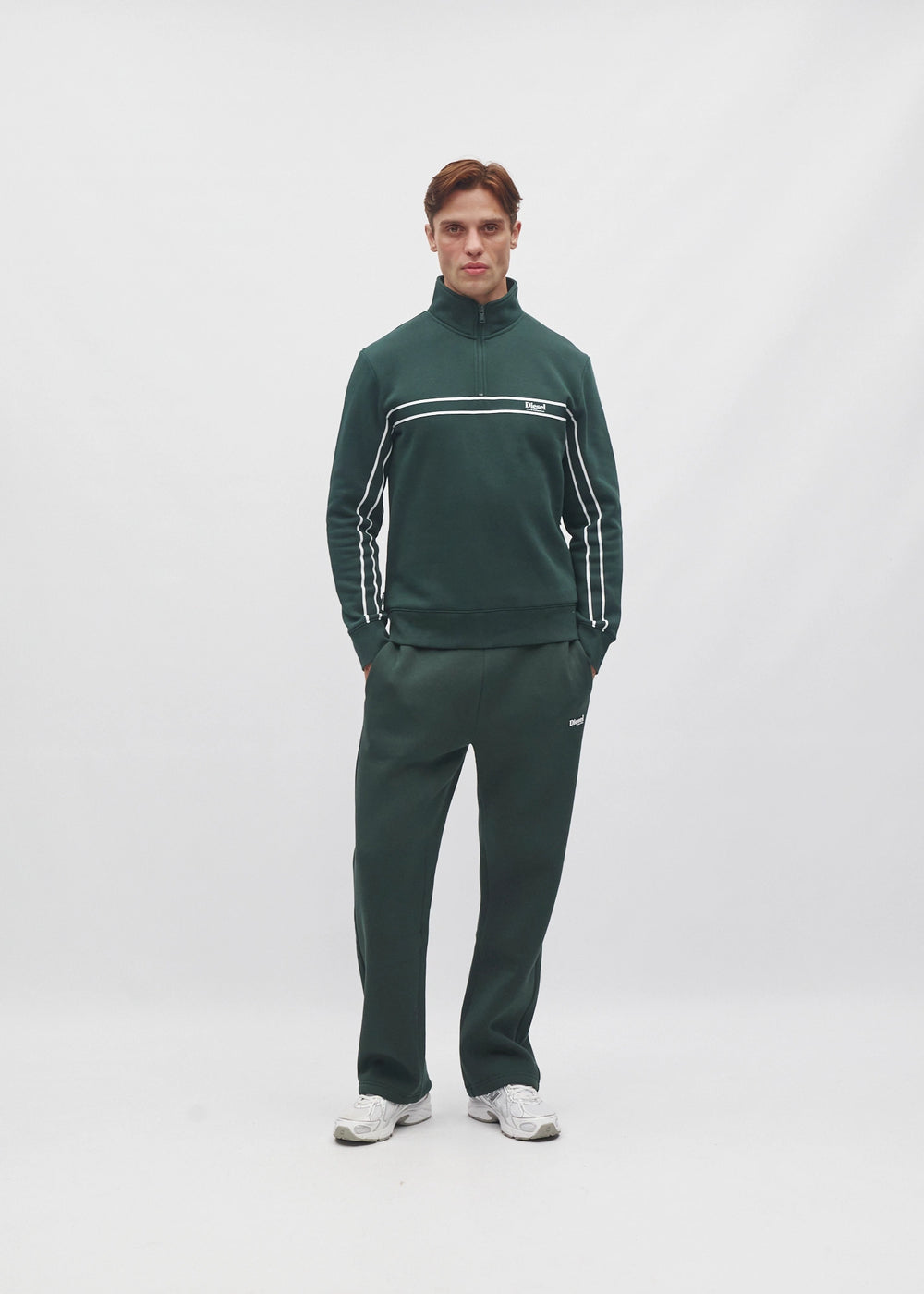Willis Half Zip Paddle Green