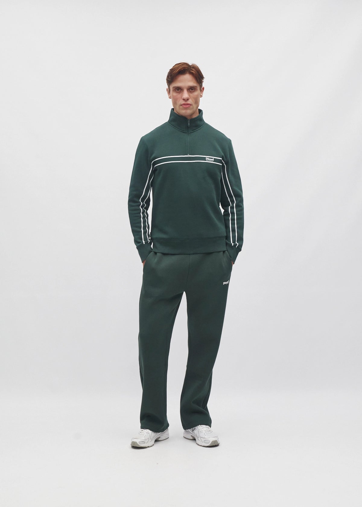 Willis Half Zip Paddle Green