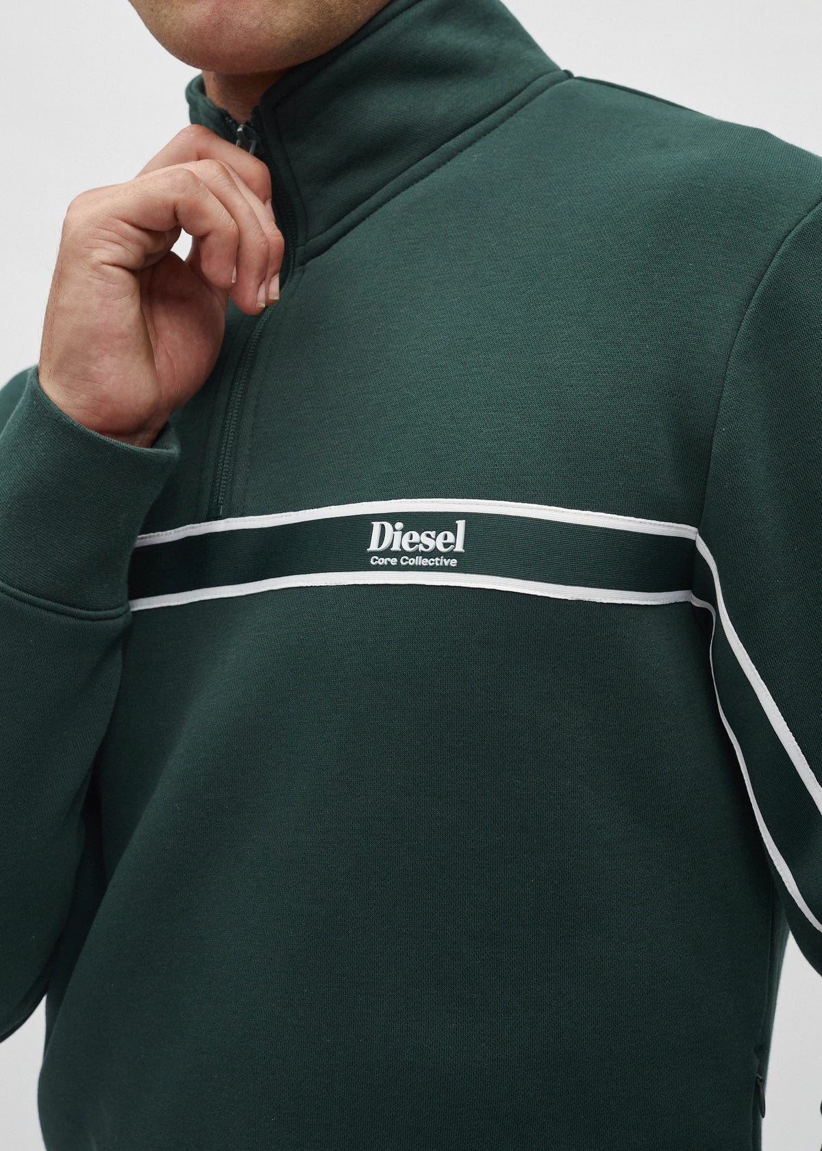 Willis Half Zip Paddle Green
