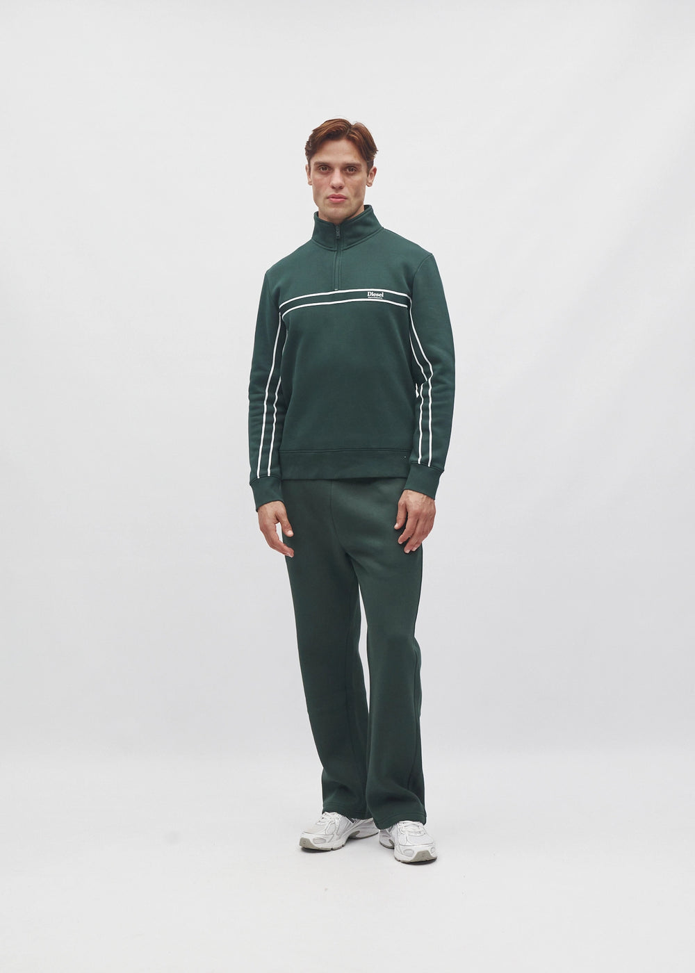 Willis Half Zip Paddle Green