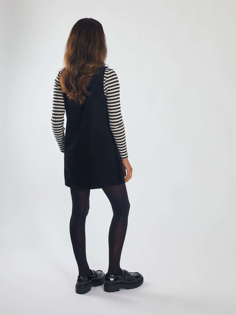 Marlowe Pinny Black