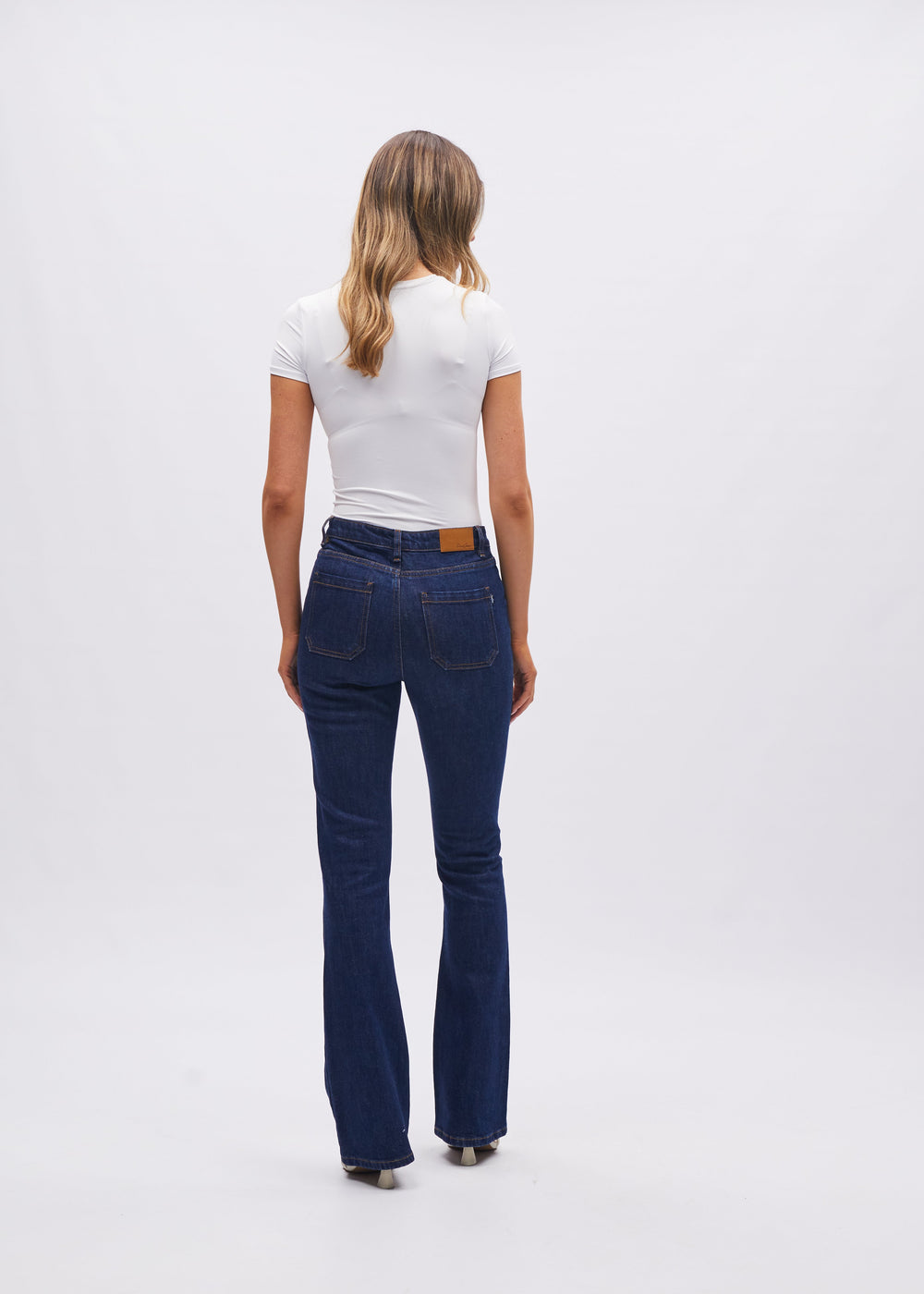 Gina HR Bootleg Blue Selvedge
