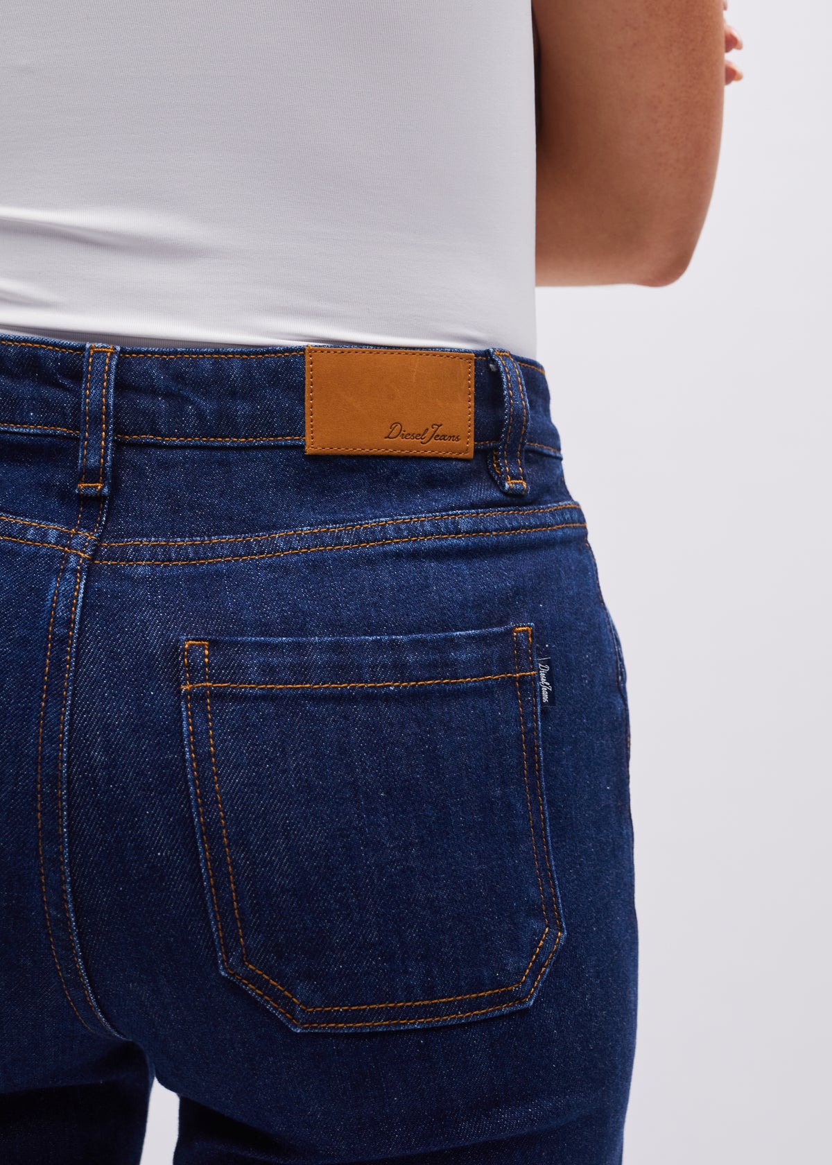 Gina HR Bootleg Blue Selvedge