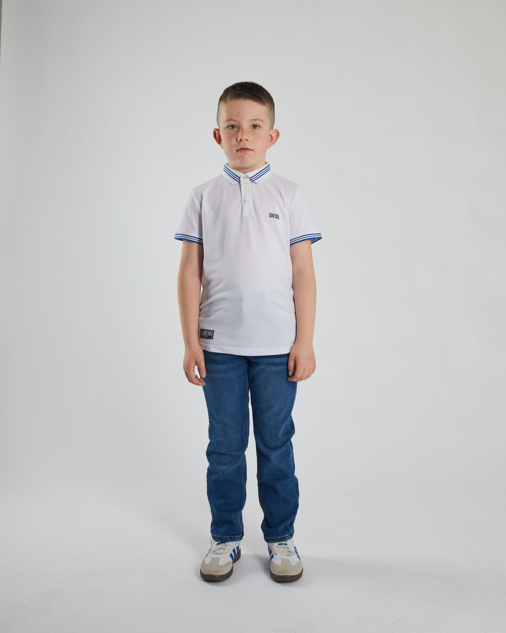 Lee Pique Polo White