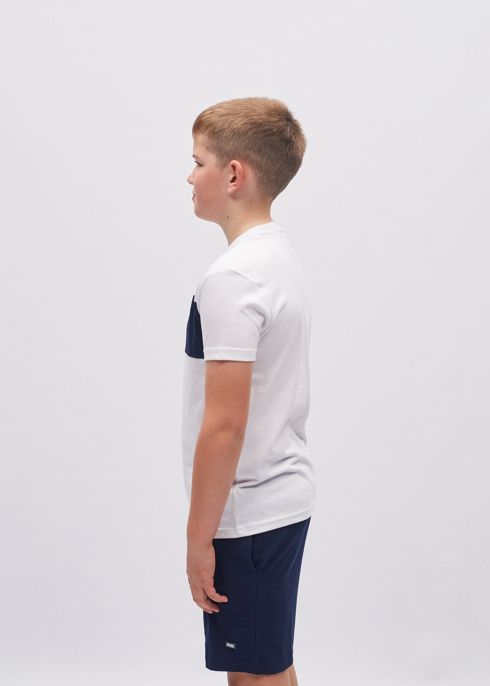 Heath Tee Navy / White