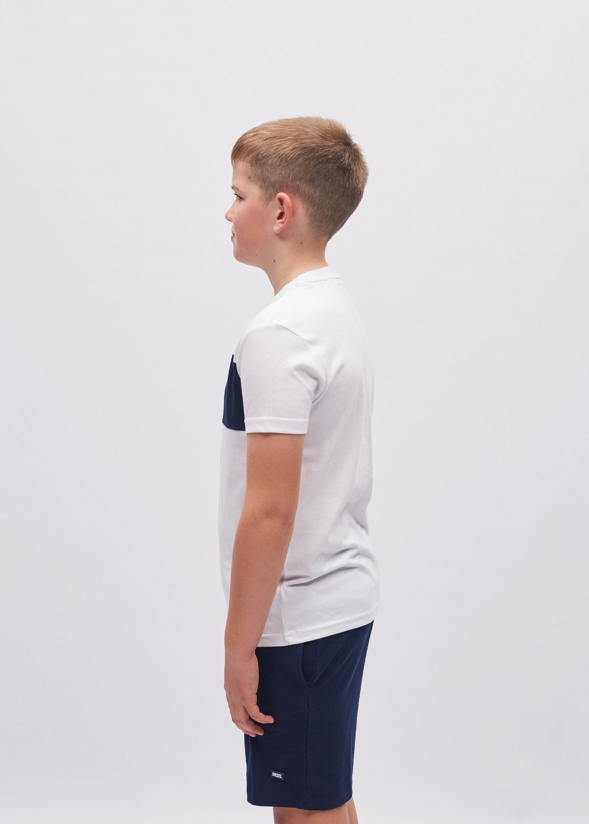 Heath Tee Navy / White