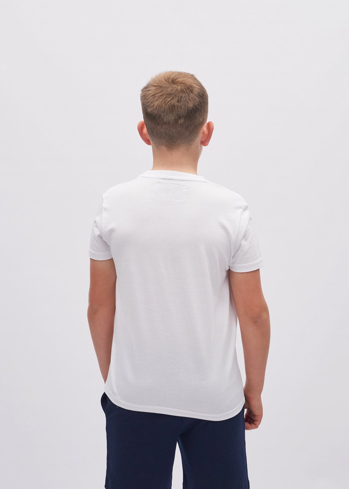 Heath Tee Navy / White