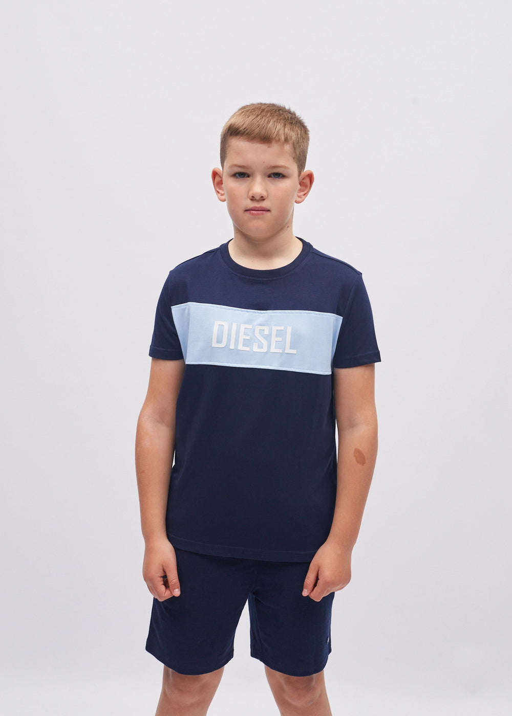 Heath Tee Navy/Sky
