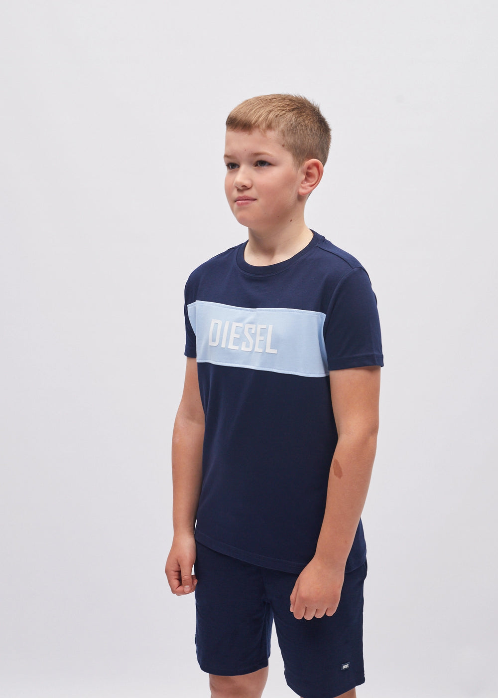 Heath Tee Navy/Sky
