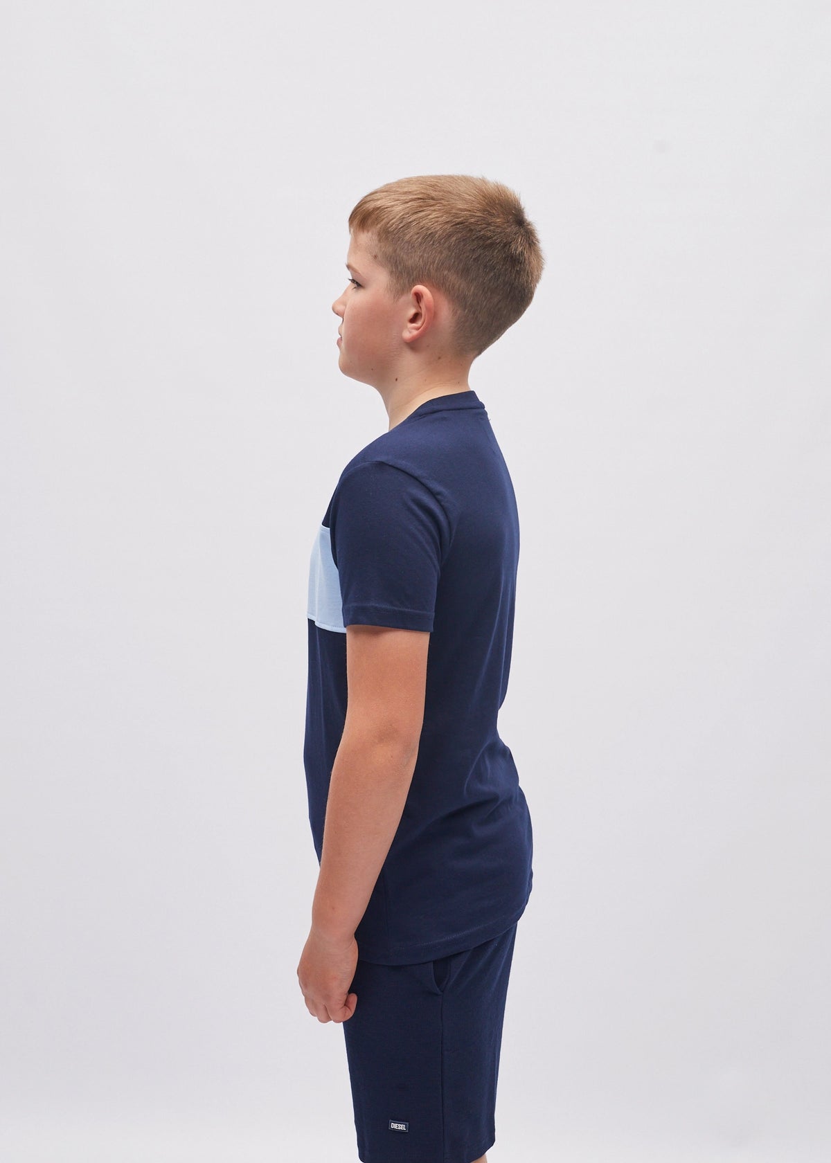 Heath Tee Navy/Sky