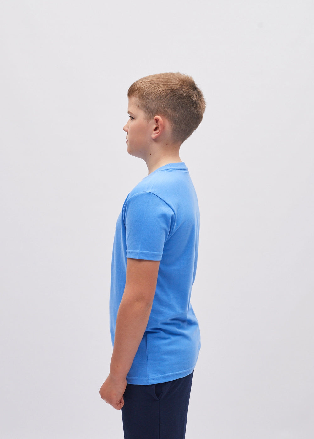 Lundy Tee Cornflour Blue