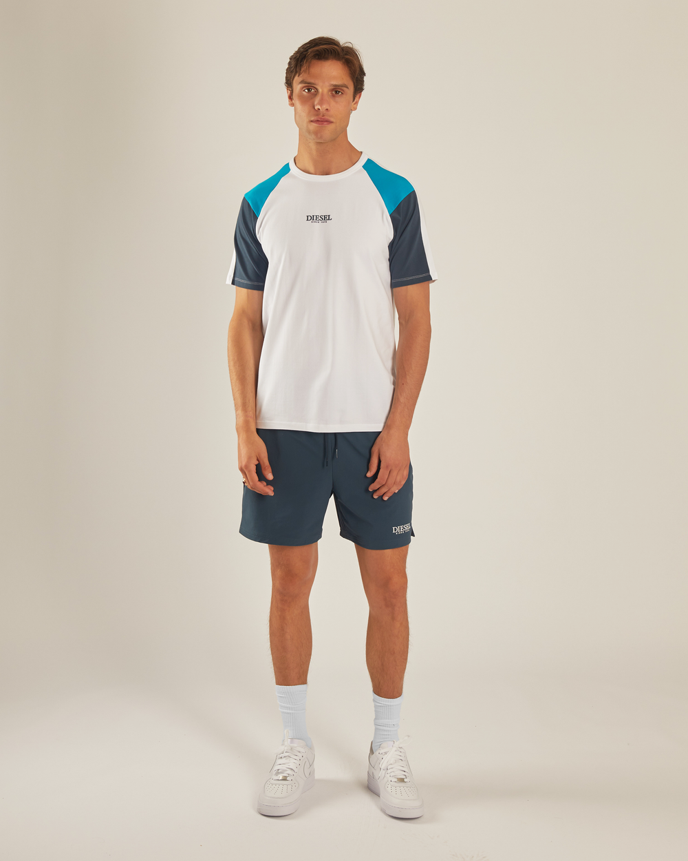 Tomasso Short Petrol Navy