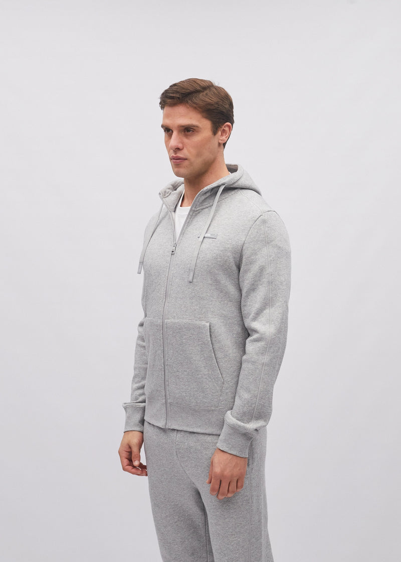 Adrian Zipper Dragon Grey Marl
