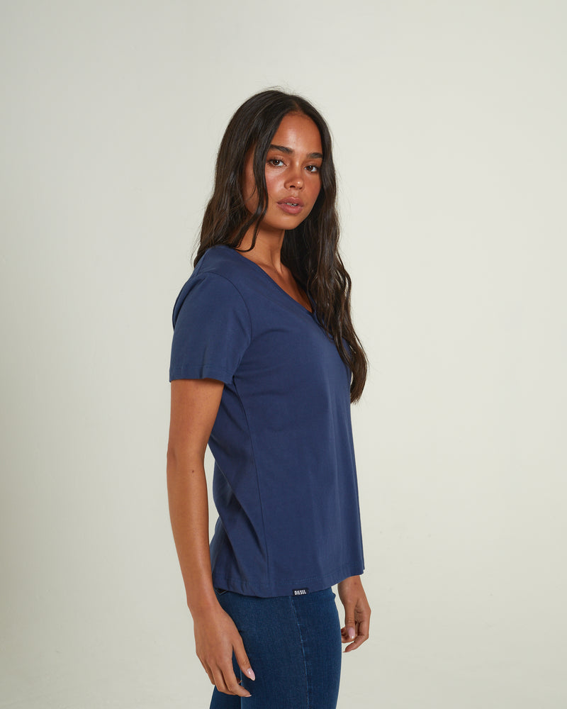 Ada Basic Tee Peacock Navy
