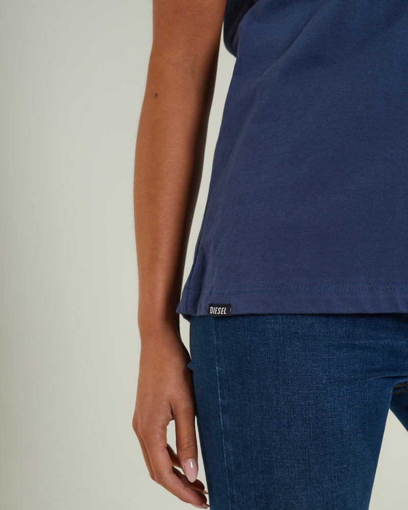 Ada Basic Tee Peacock Navy