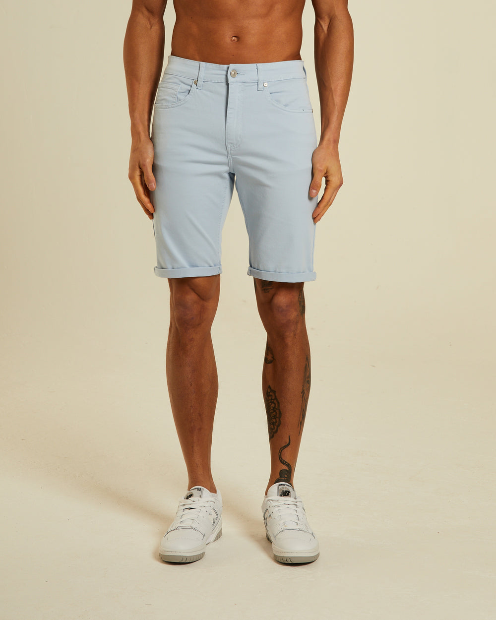 Beck 5 Pocket Short Blue