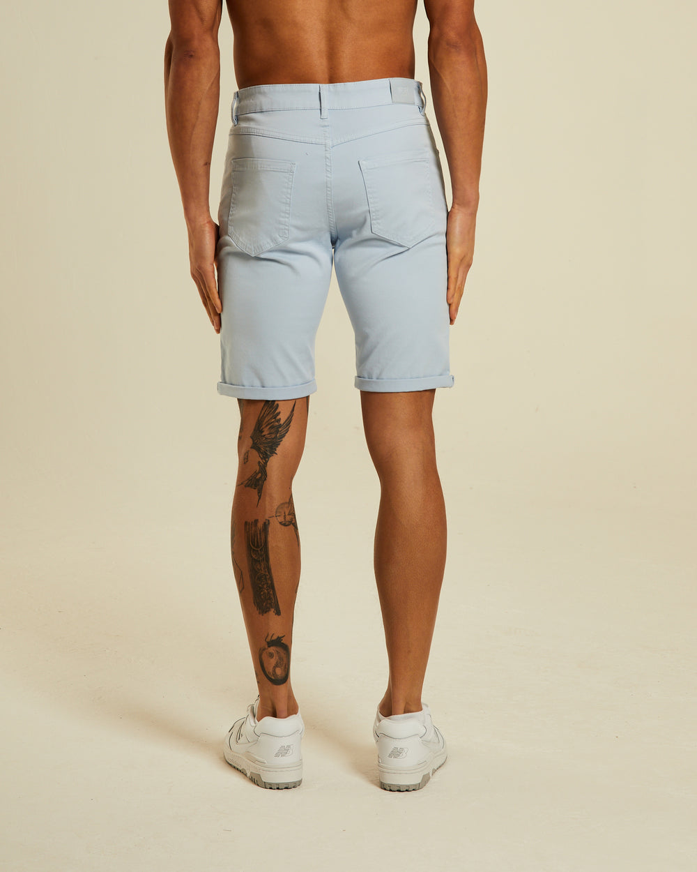 Beck 5 Pocket Short Blue