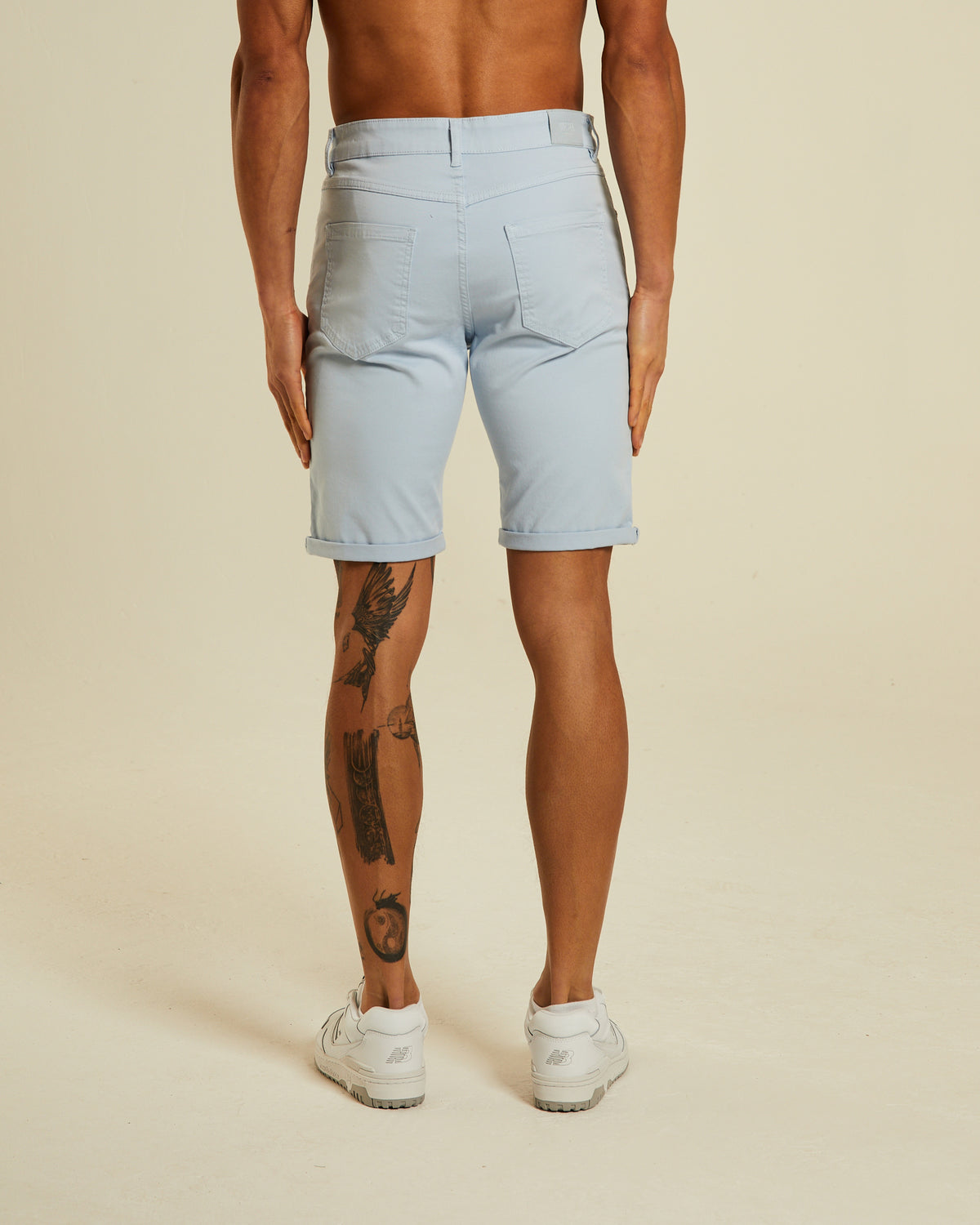 Beck 5 Pocket Short Blue