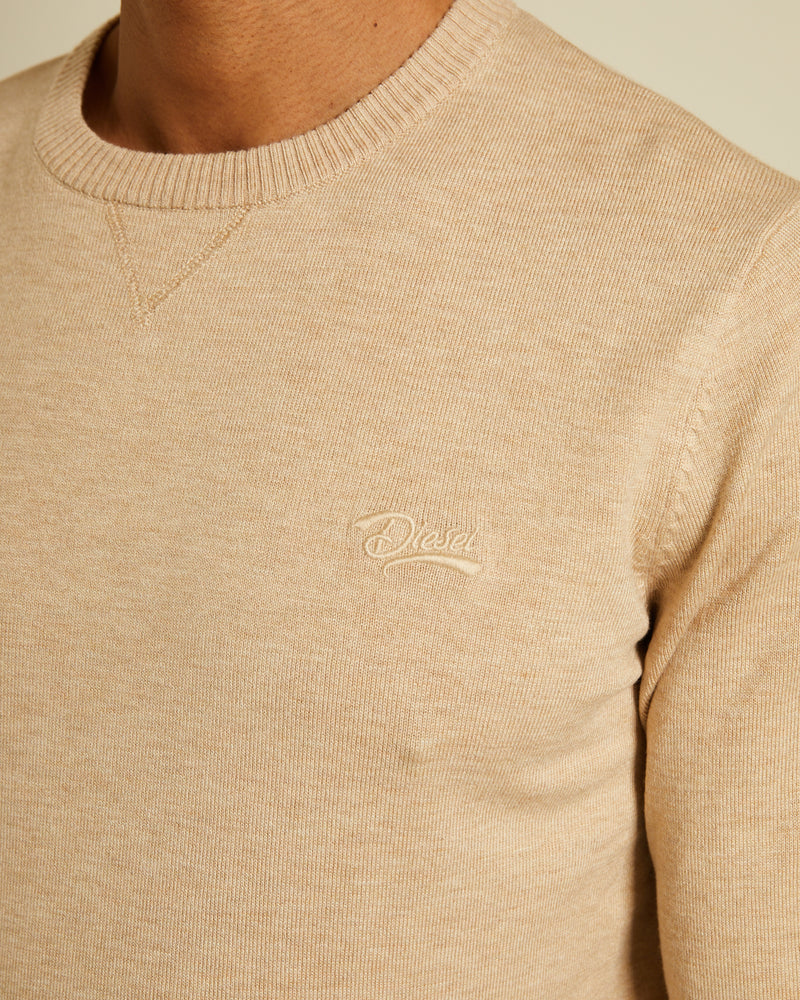 Dylan Round Neck Almond Shell
