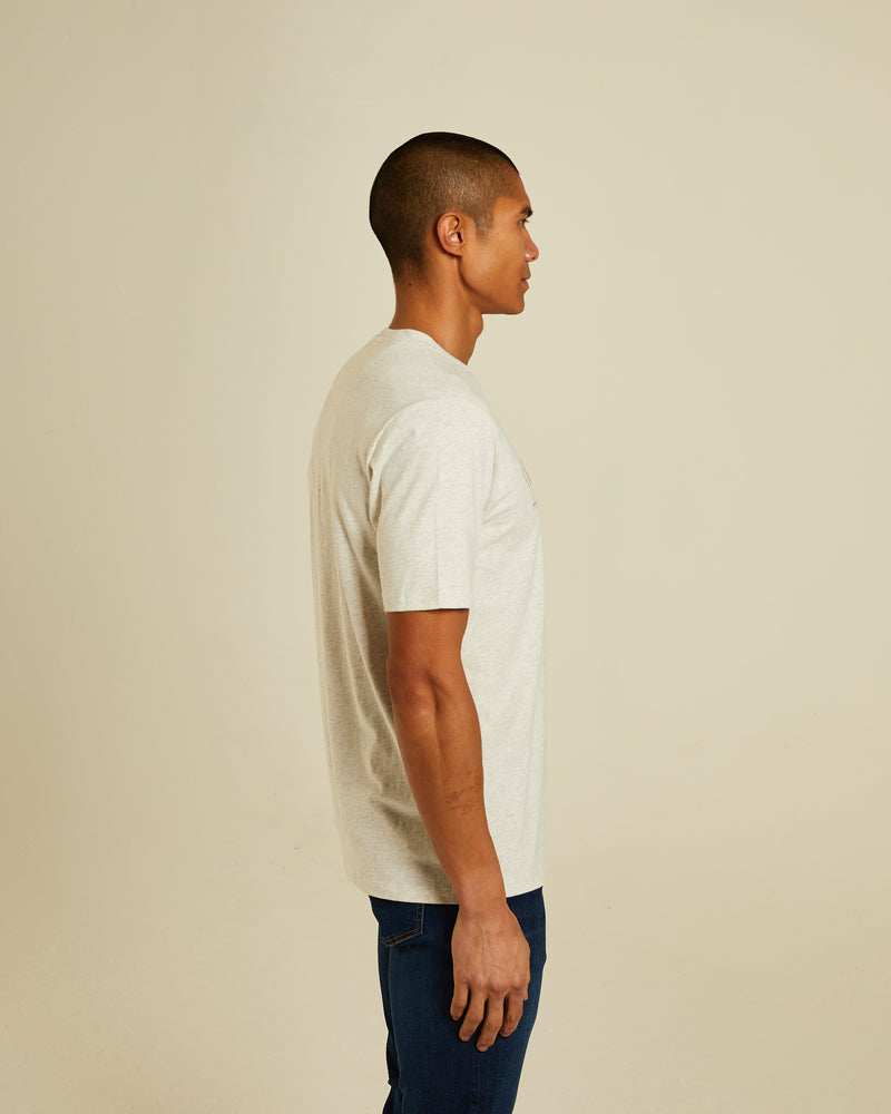 Fenton Tee Milkshake Marl