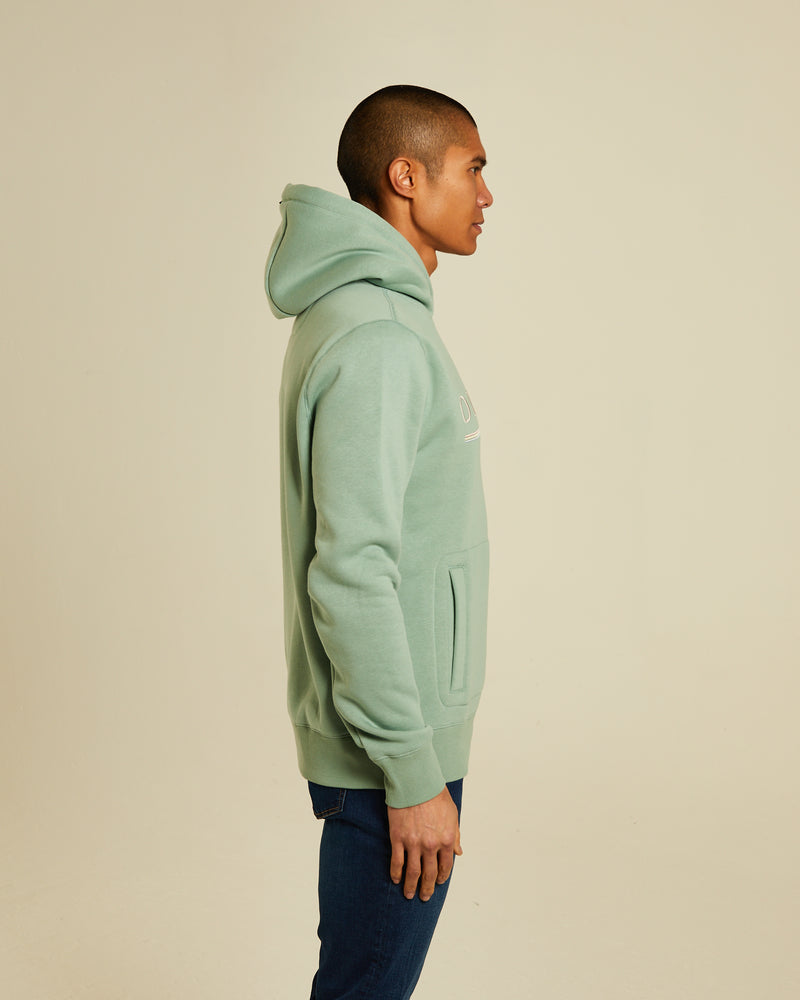 Fionn Hoodie Surf Green