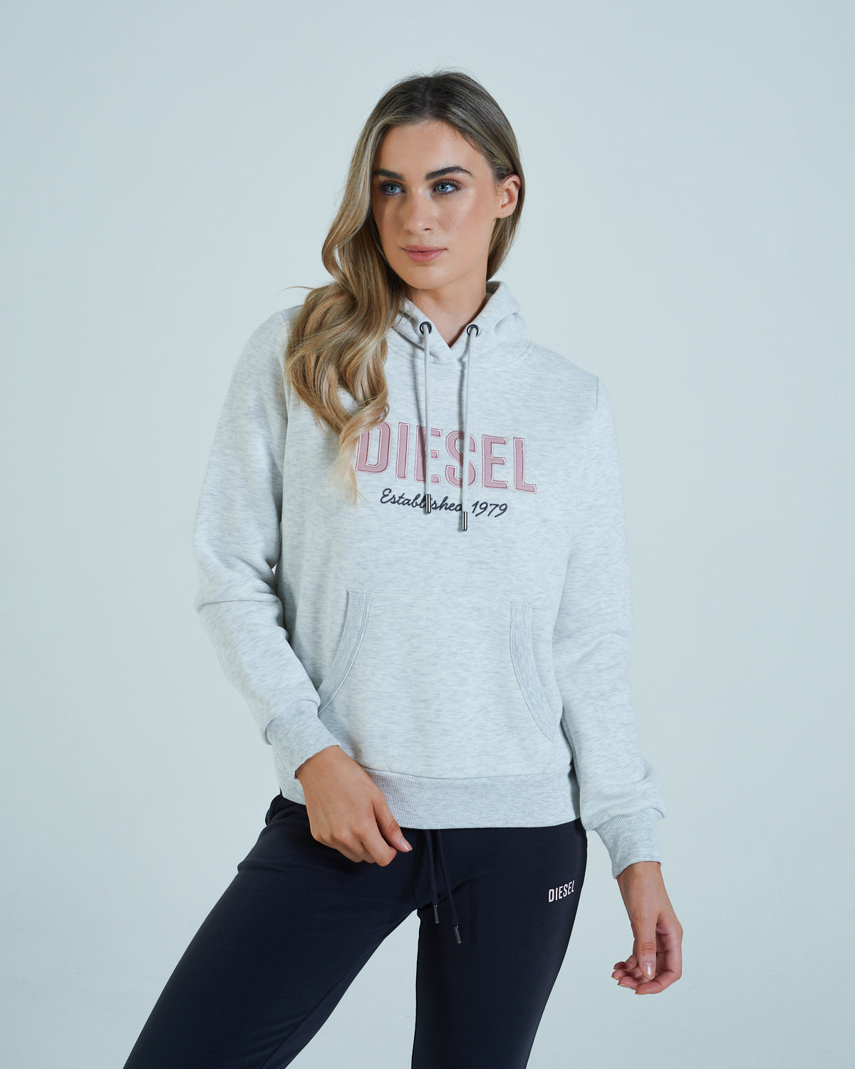 Lettie Hood Marble Grey Melange