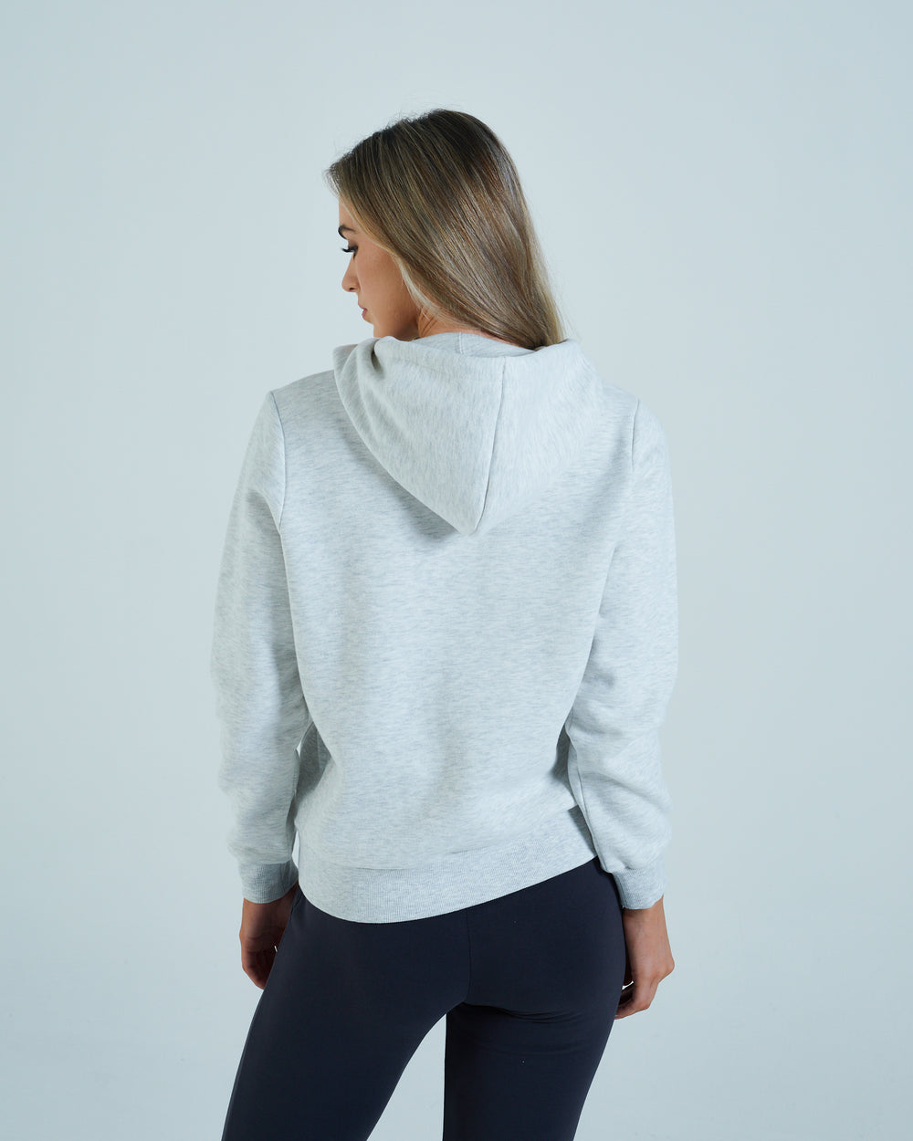 Lettie Hood Marble Grey Melange