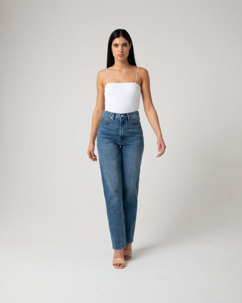 Kendra Straight Leg Dark Blue
