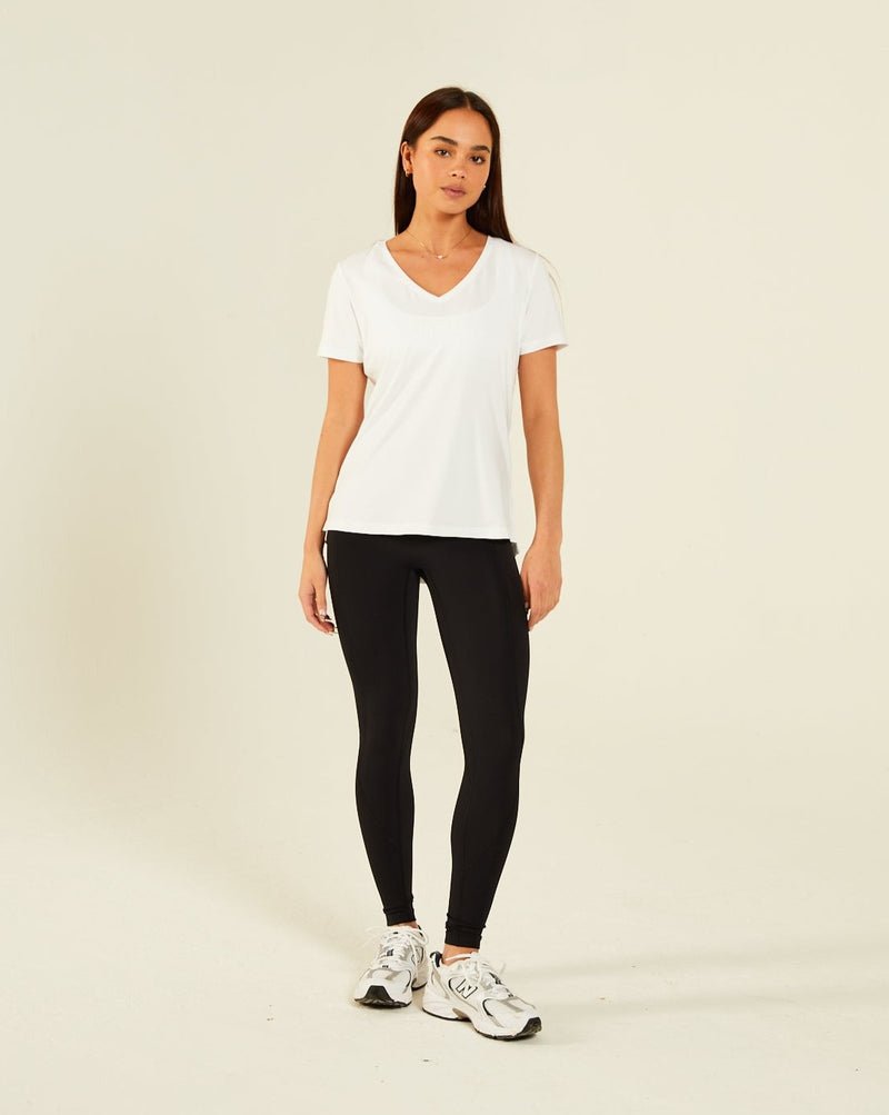 Marcie Tee Dove White