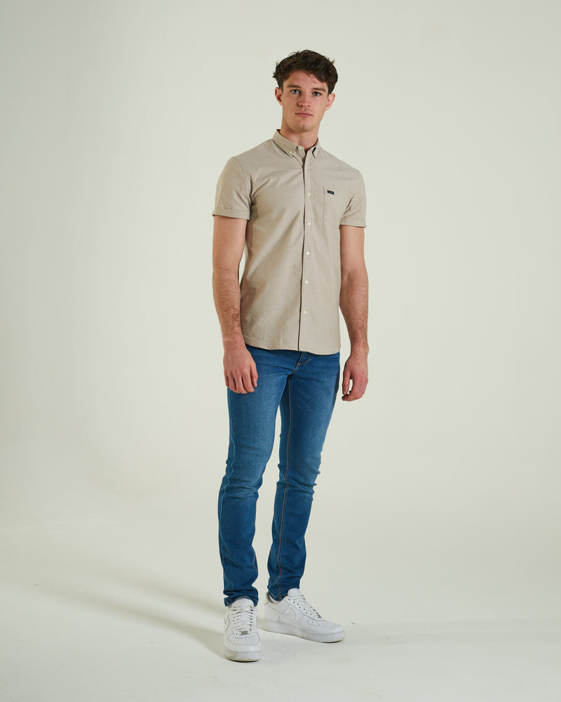Rhys Oxford SS Shirt Wafer