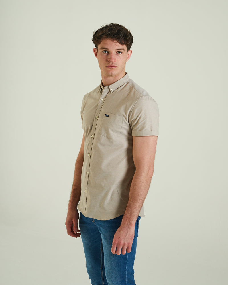 Rhys Oxford SS Shirt Wafer