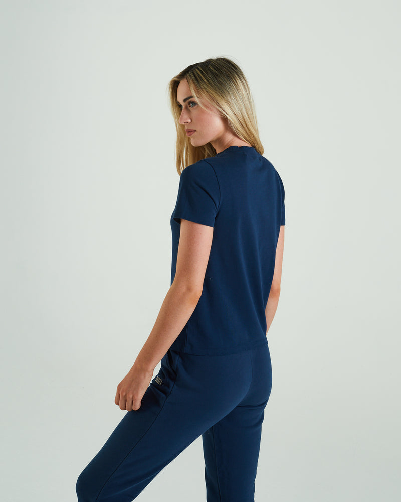 Radiance T-Shirt Peacock Navy