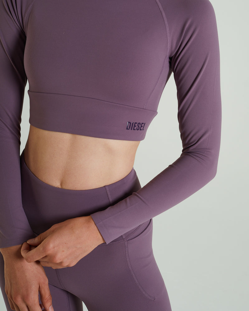 Rapid Ls Top Heather Purple