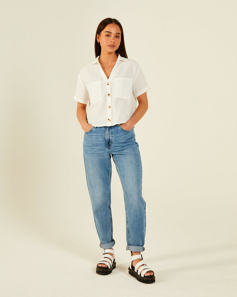 Uma Shirt Dove White