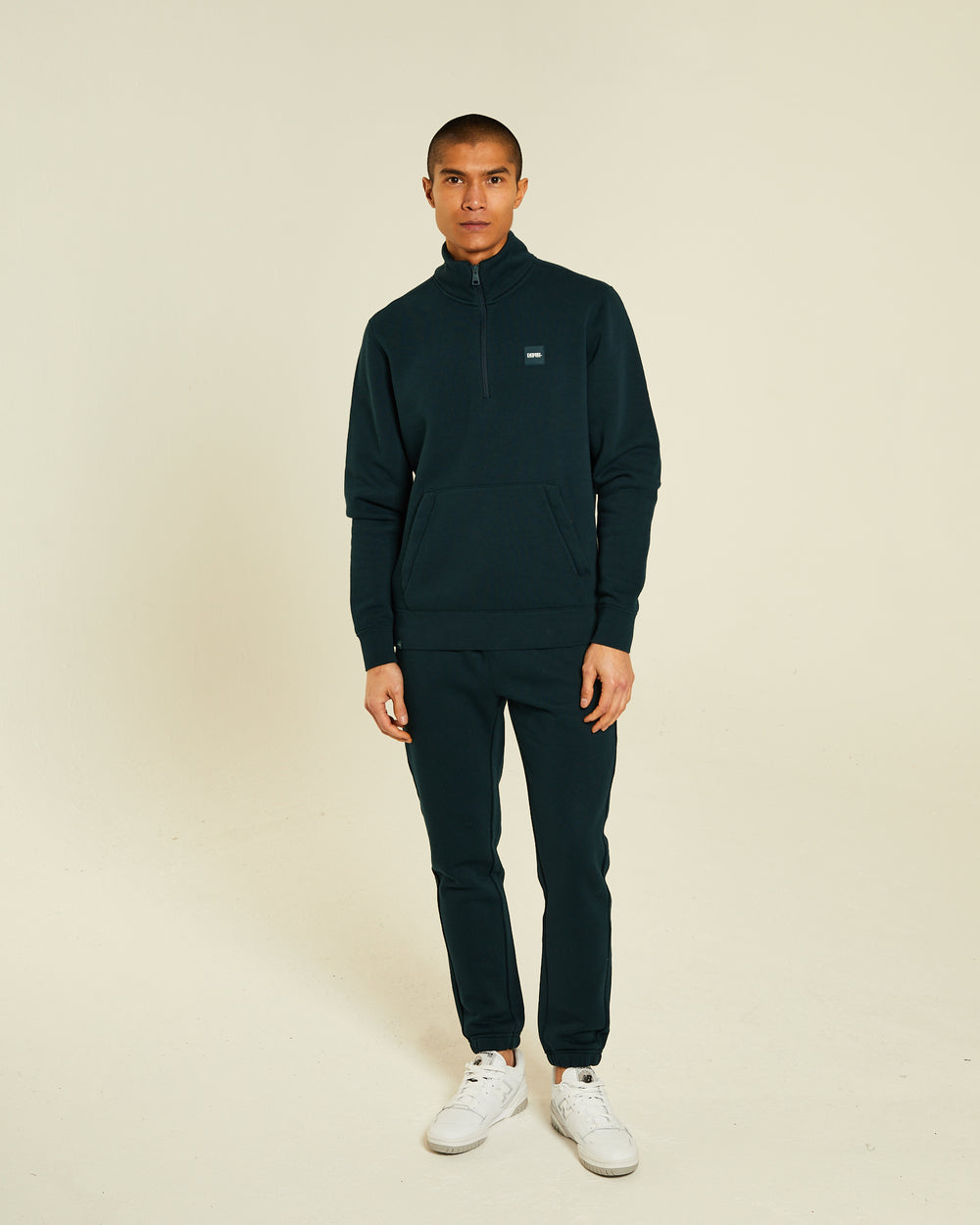 Valentino Half Zip Midnight Green