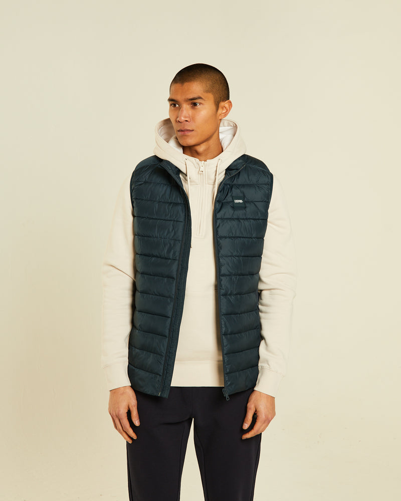 Von Gilet Midnight Green