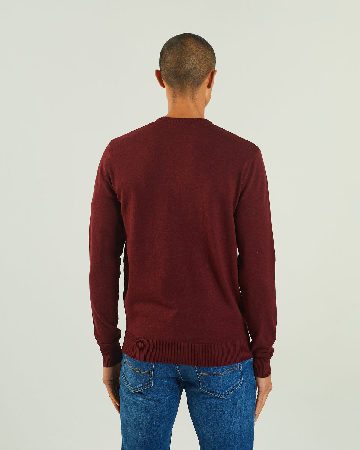 Tony V Neck Biking Red Melange