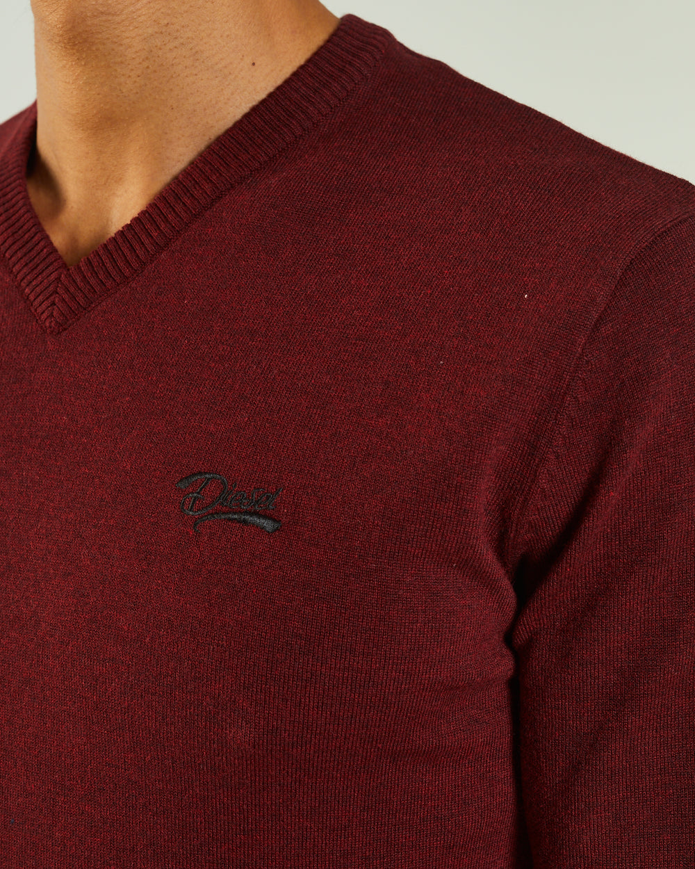 Tony V Neck Biking Red Melange