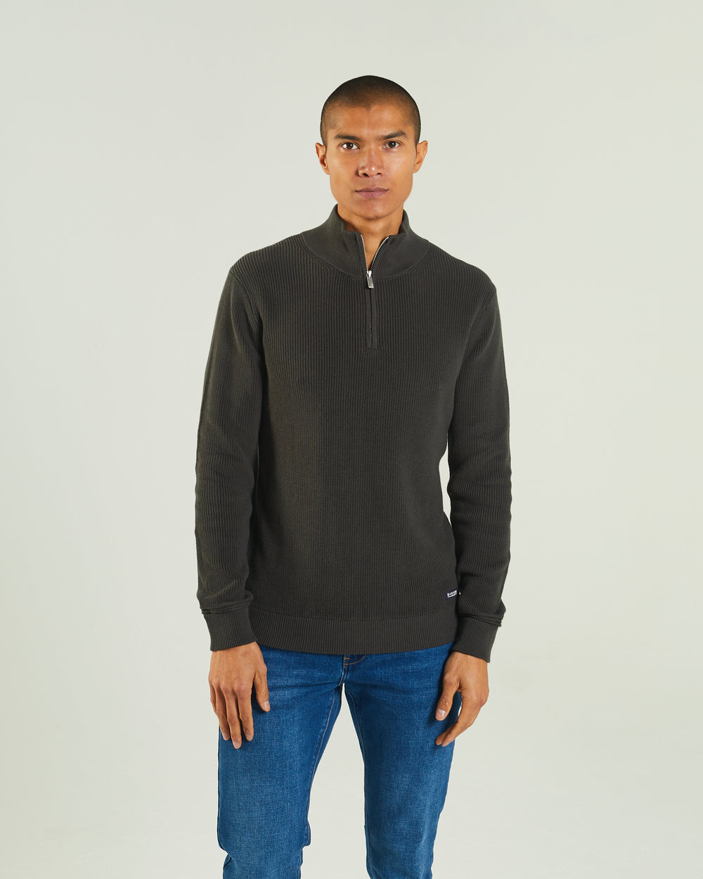 Dev Half Zip Deep Pine