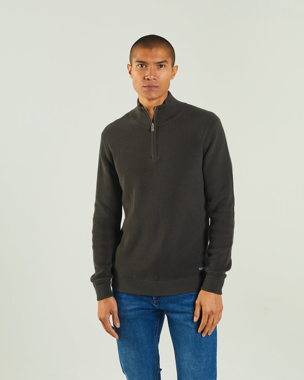 Dev Half Zip Deep Pine