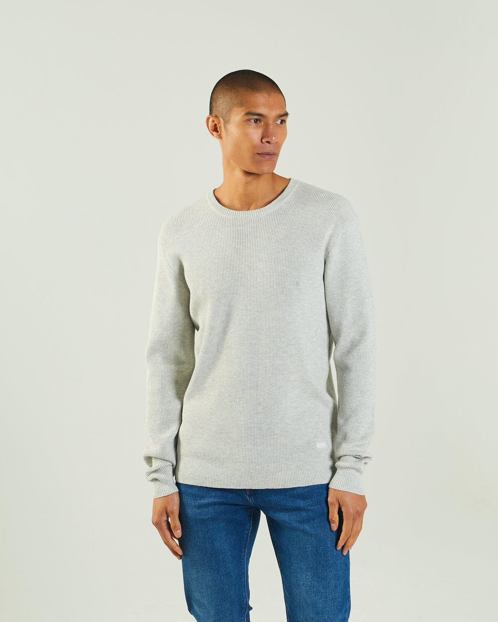 Waldon Sweater Blizzard Marl