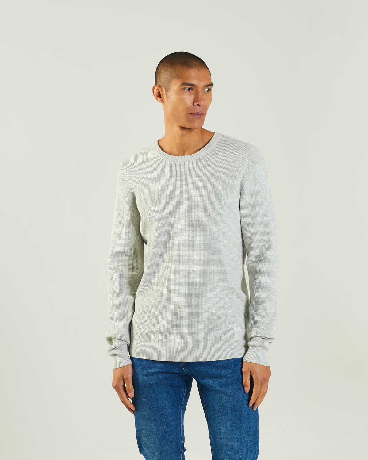 Waldon Sweater Blizzard Marl