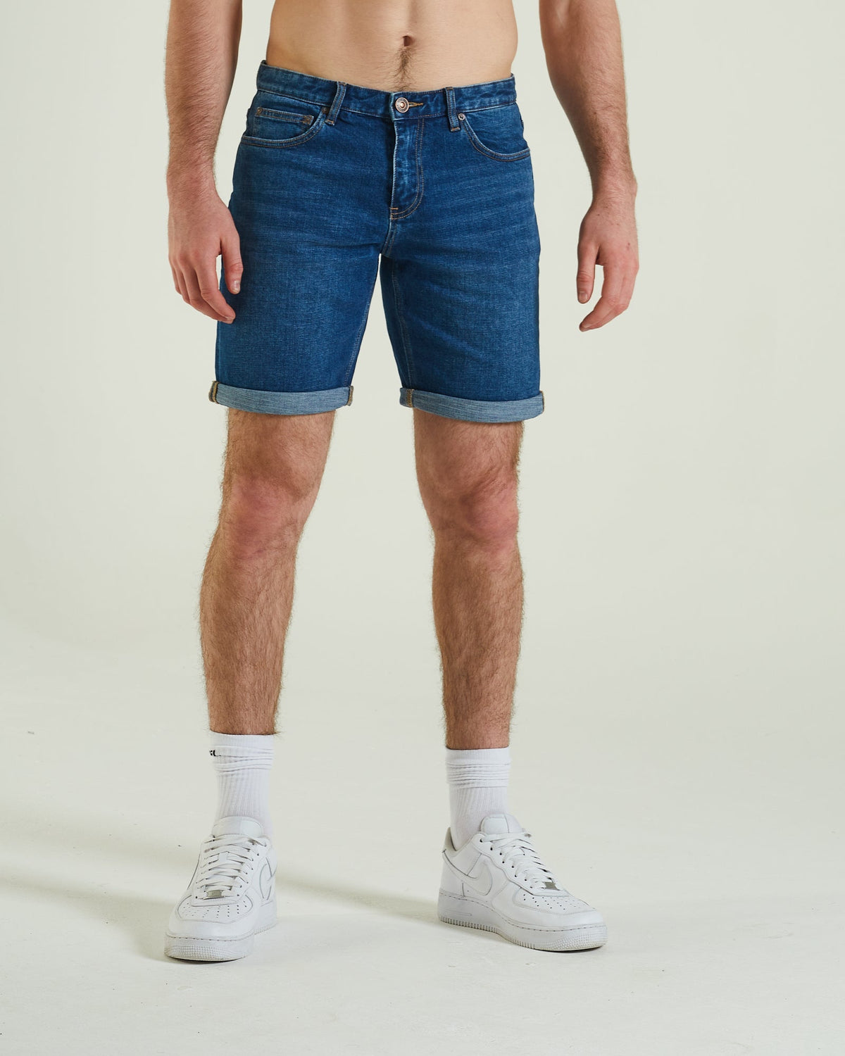 Reid Denim Short Laundry Blue